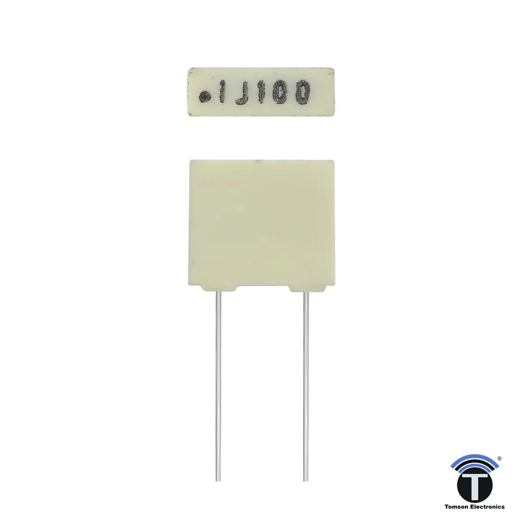 0.1uF 100V Polyester Film Capacitor