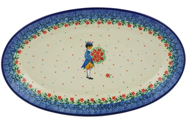 15" Platter - Charming Prince