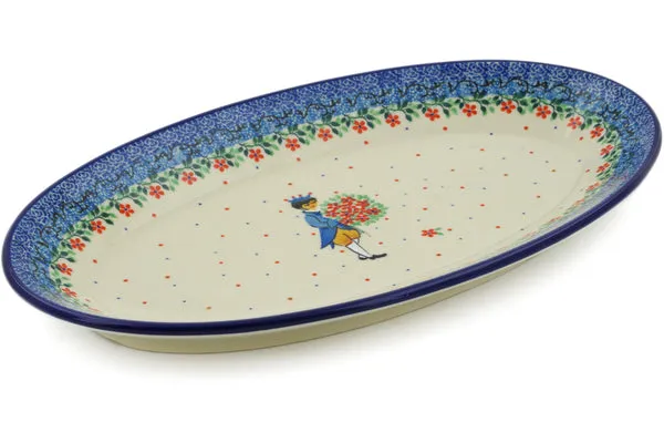 15" Platter - Charming Prince