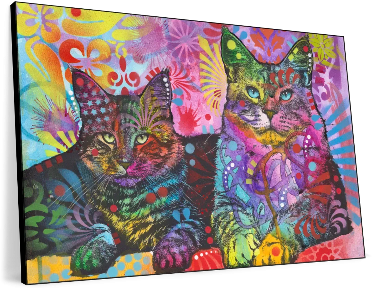 2 Cats Wall Art