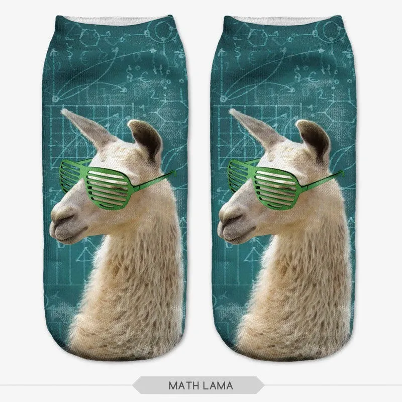 3D Polyester Women Socks