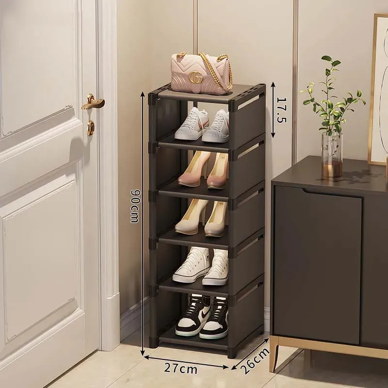 5 to 7-Layer Space-Saving Shoe Cabinet Shoe Organizer