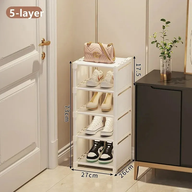 5 to 7-Layer Space-Saving Shoe Cabinet Shoe Organizer