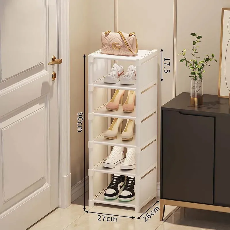 5 to 7-Layer Space-Saving Shoe Cabinet Shoe Organizer