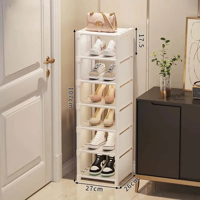 5 to 7-Layer Space-Saving Shoe Cabinet Shoe Organizer