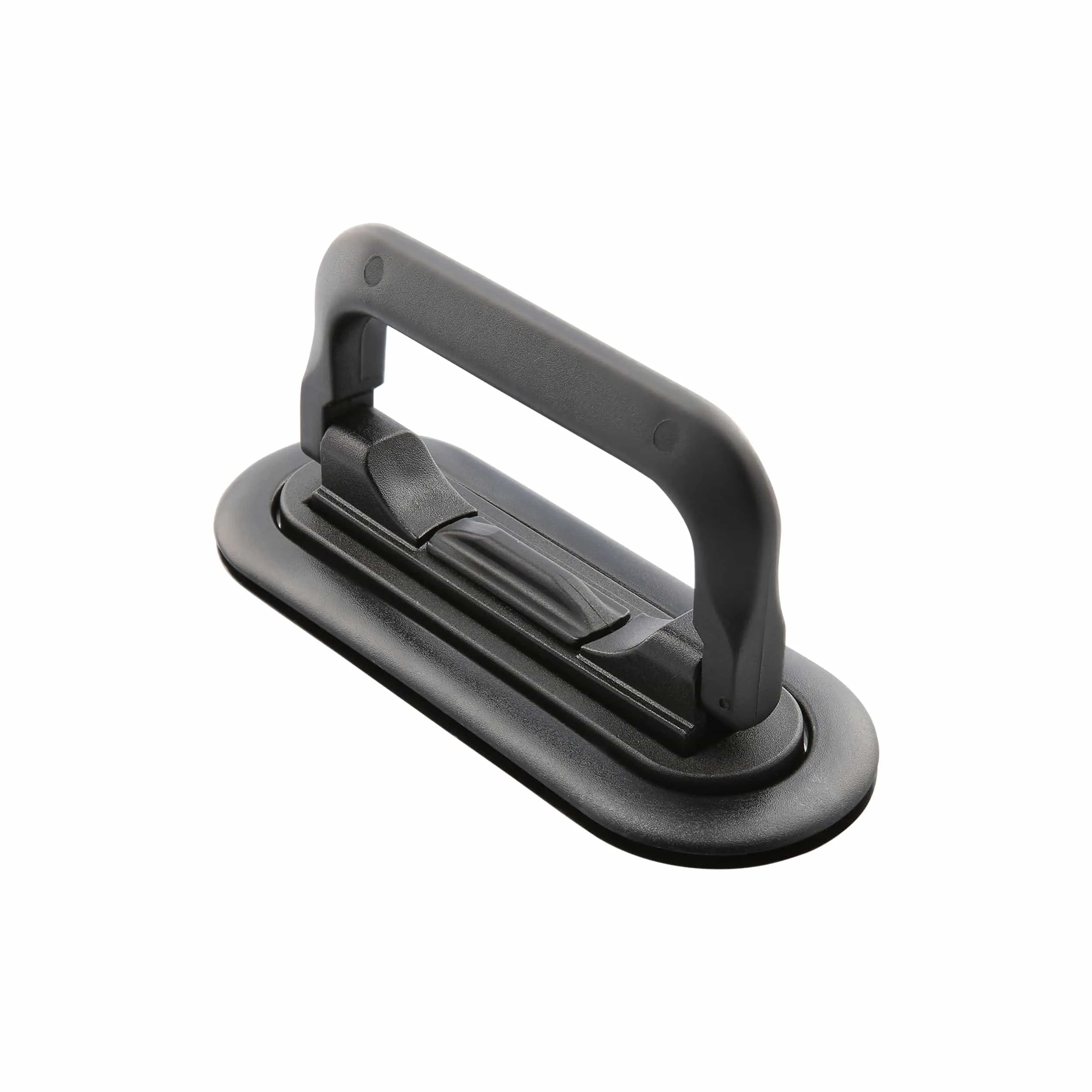 6" Black, Plastic Handle with Grommet, Plastic, #L-3823