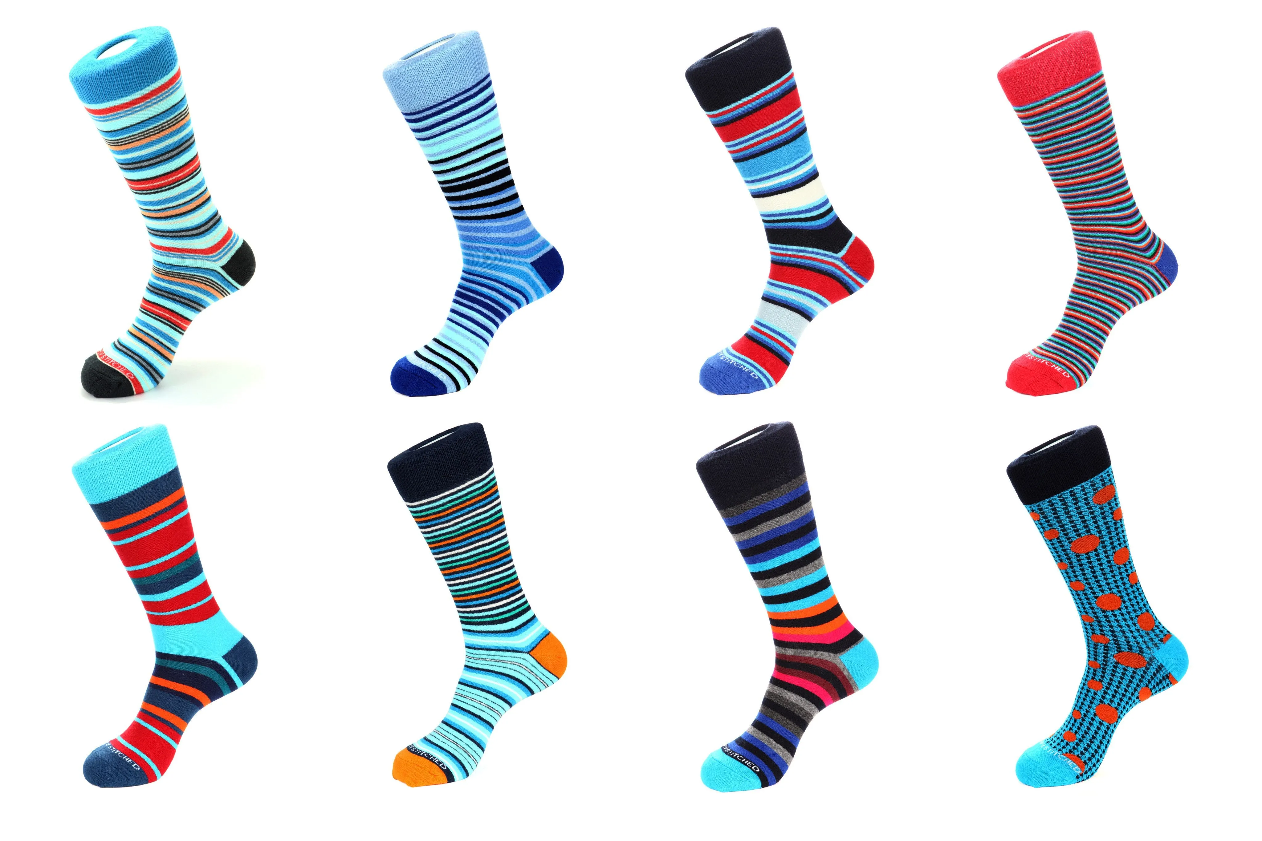 8 Pair Combo Pack Socks