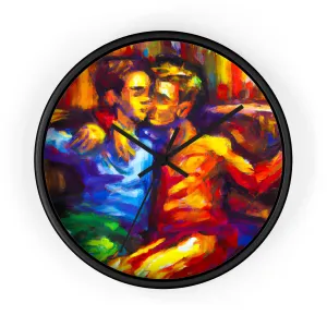 Ace - Gay Love Wall Clock