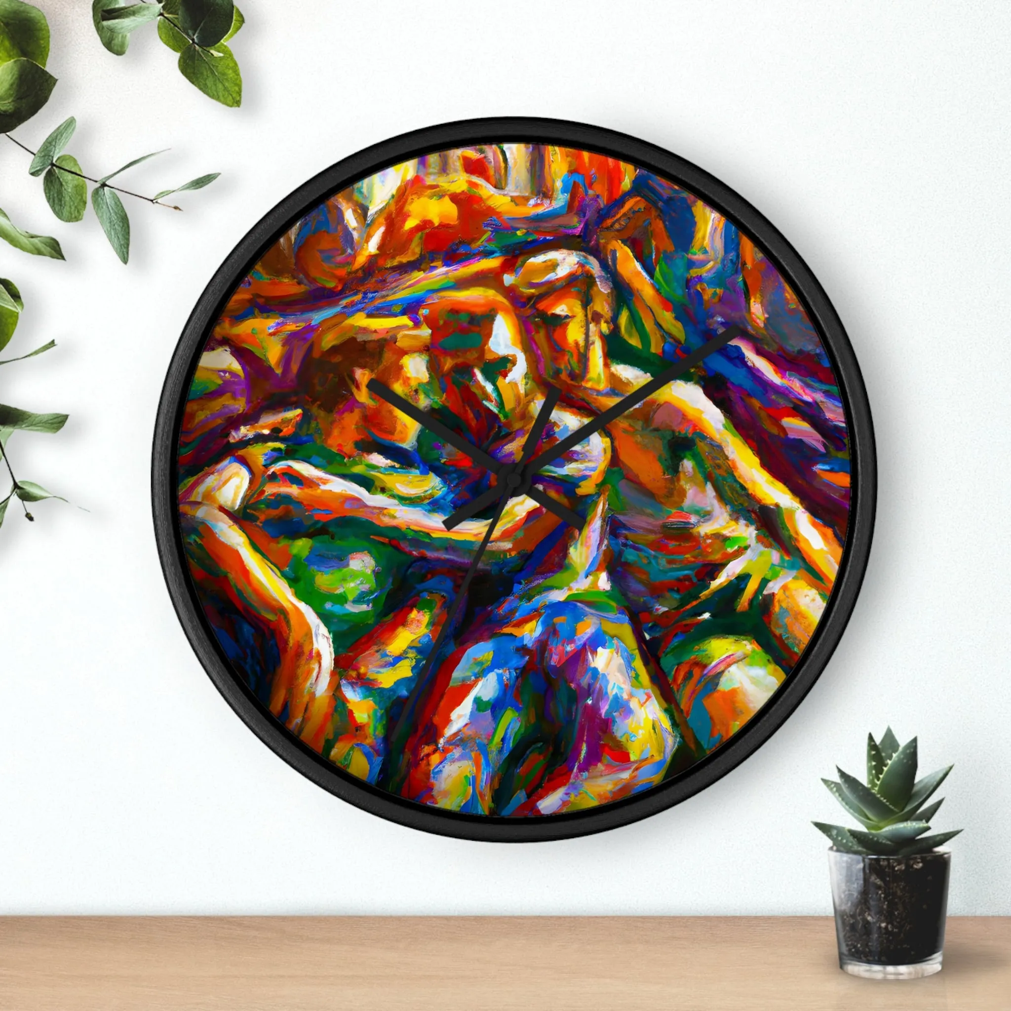 Adonis. - Gay Love Wall Clock