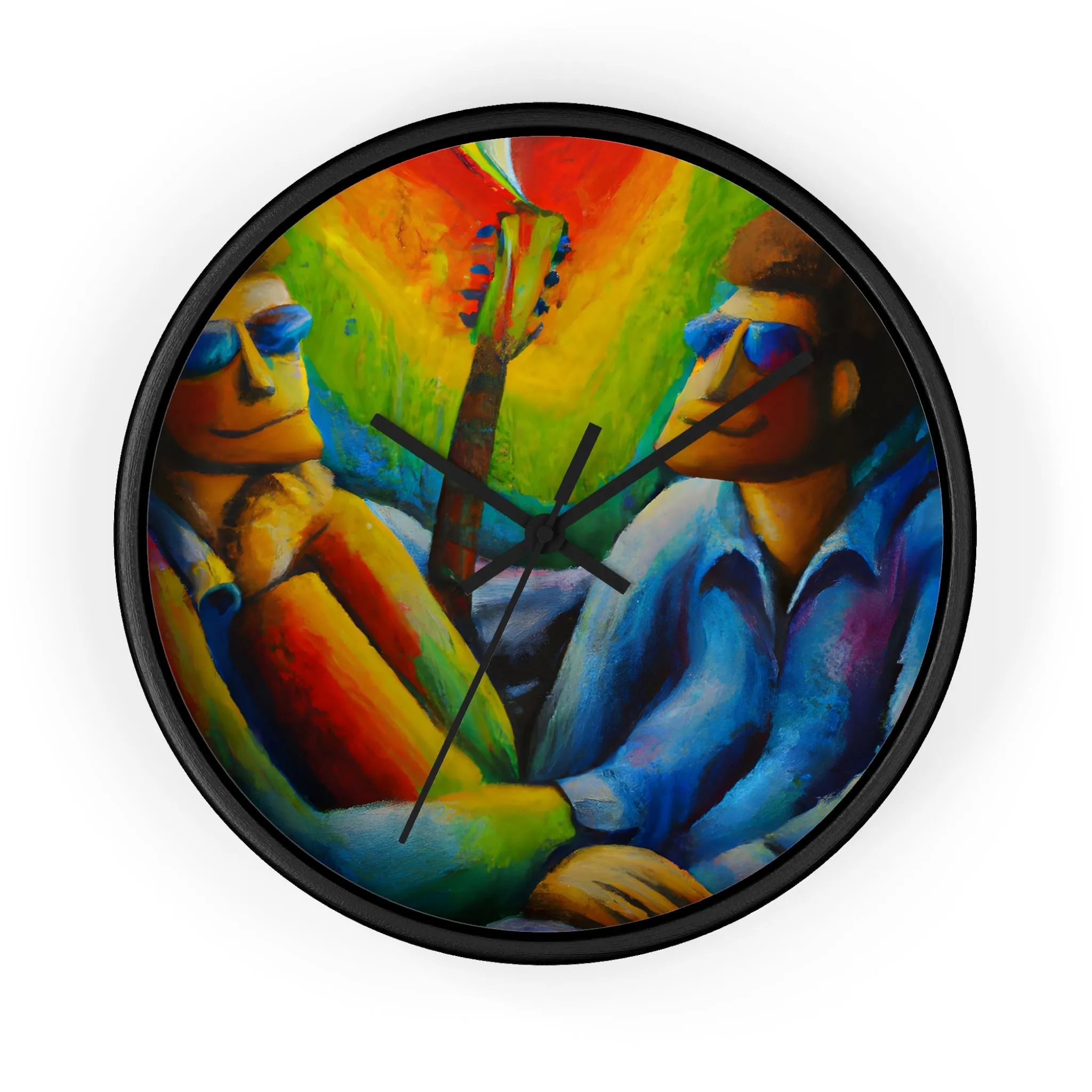 AlecX - Gay Love Wall Clock