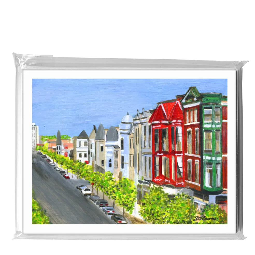 Armitage Avenue, Chicago, Greeting Card (7522)