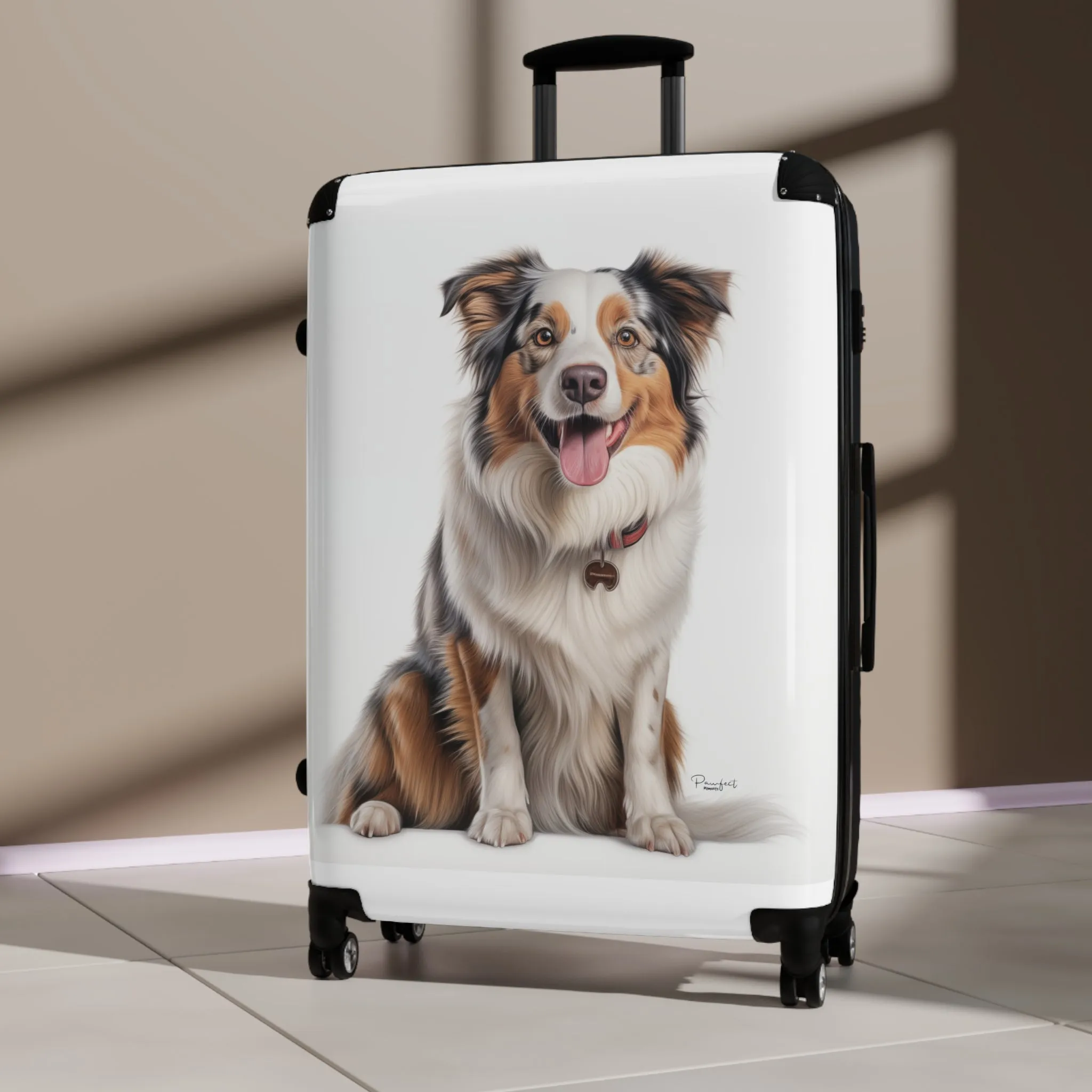 Australian Shepherd Suitcase