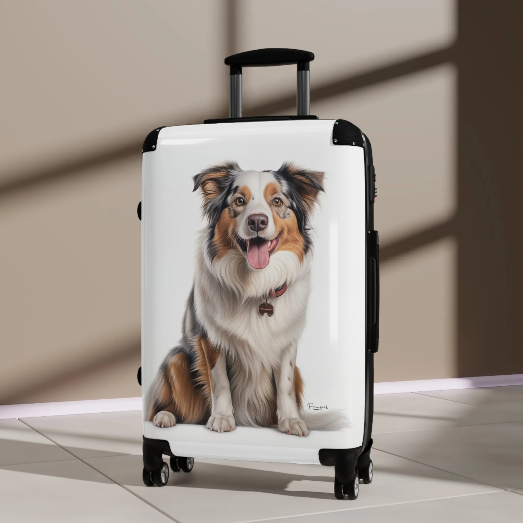 Australian Shepherd Suitcase