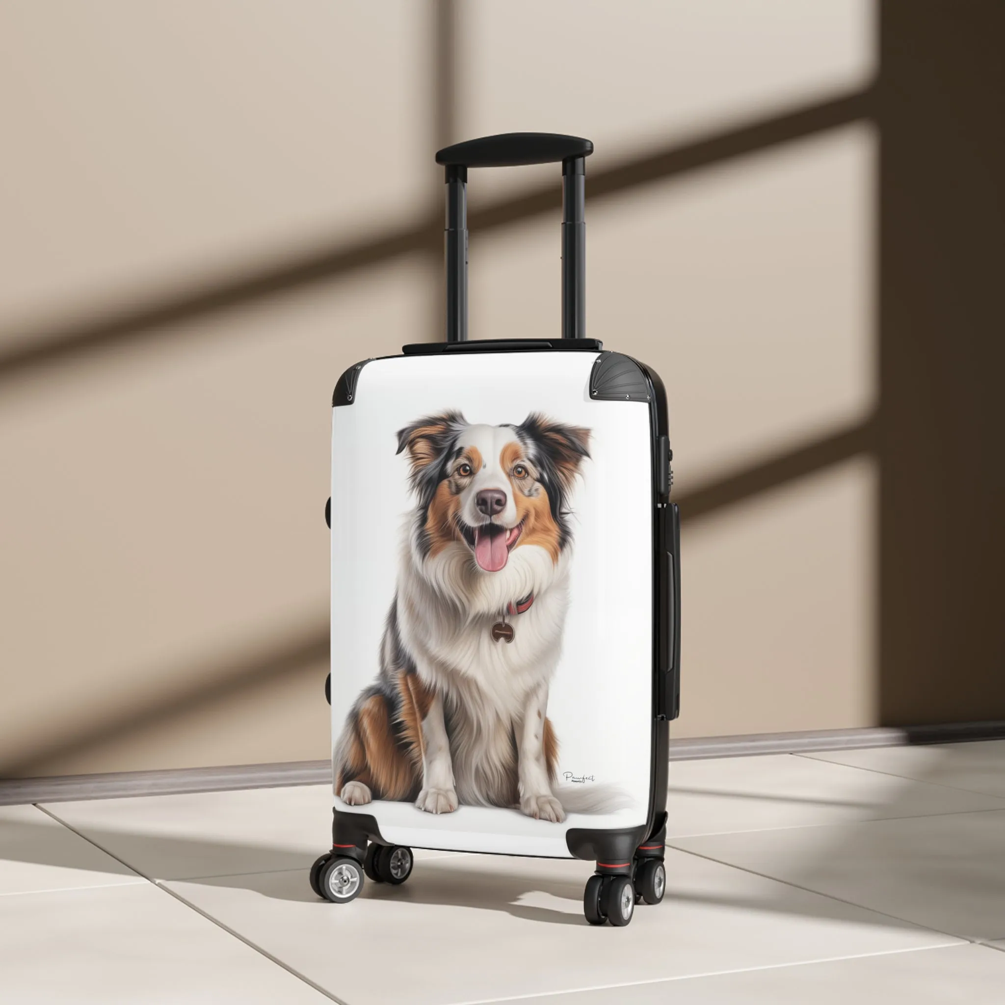 Australian Shepherd Suitcase