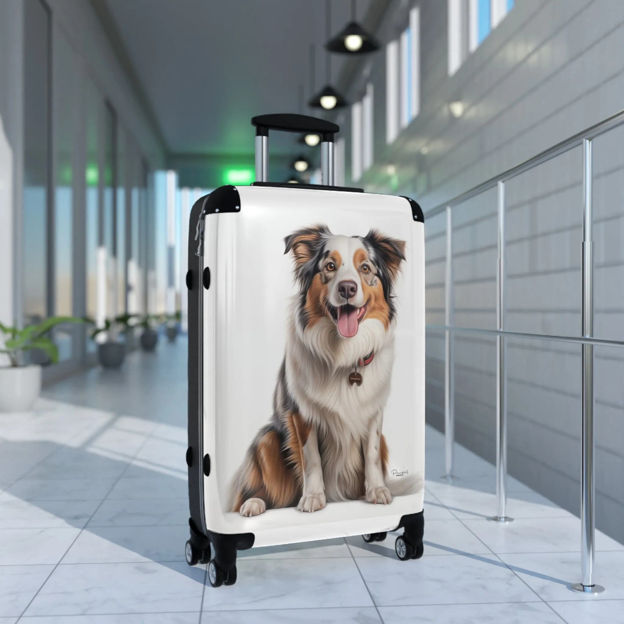 Australian Shepherd Suitcase