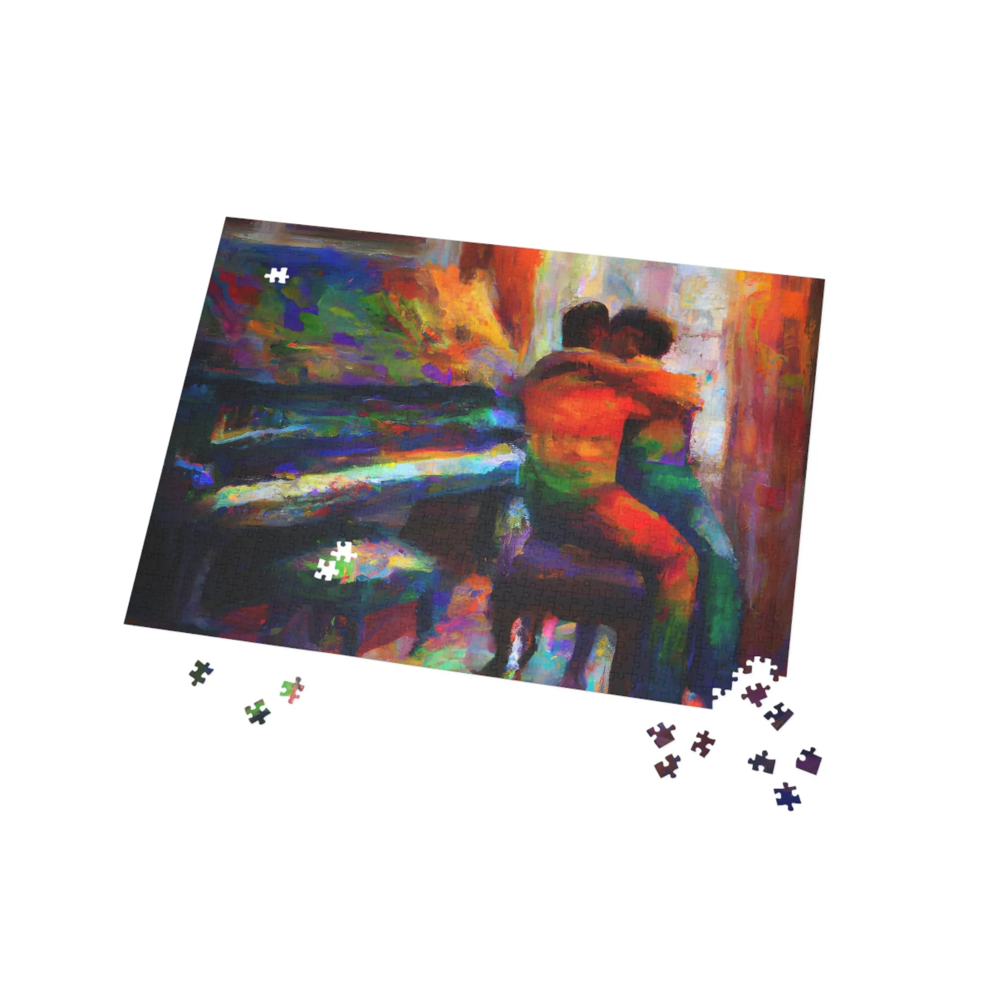 Axl - Gay Love Jigsaw Puzzle