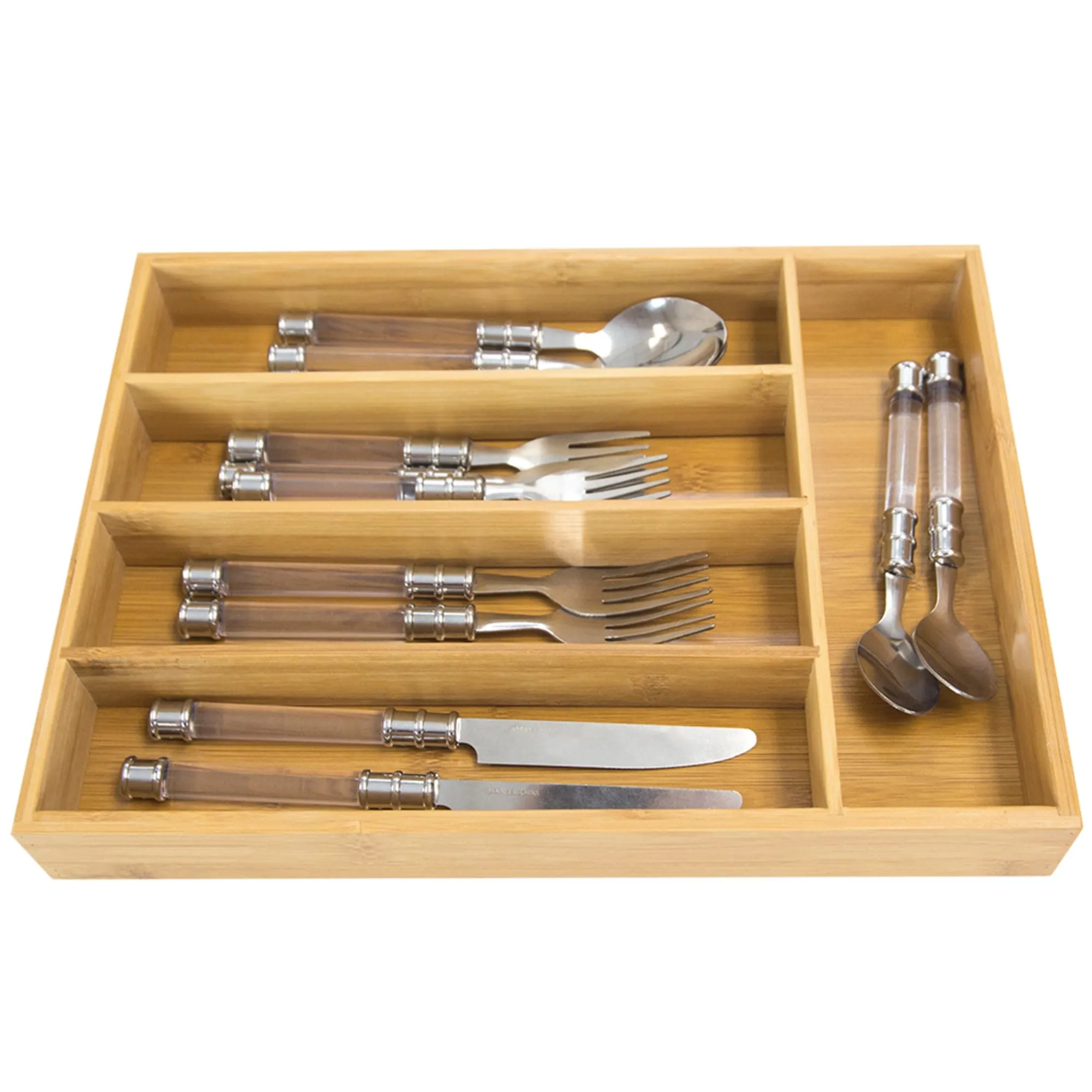 Bamboo Cutlery Tray