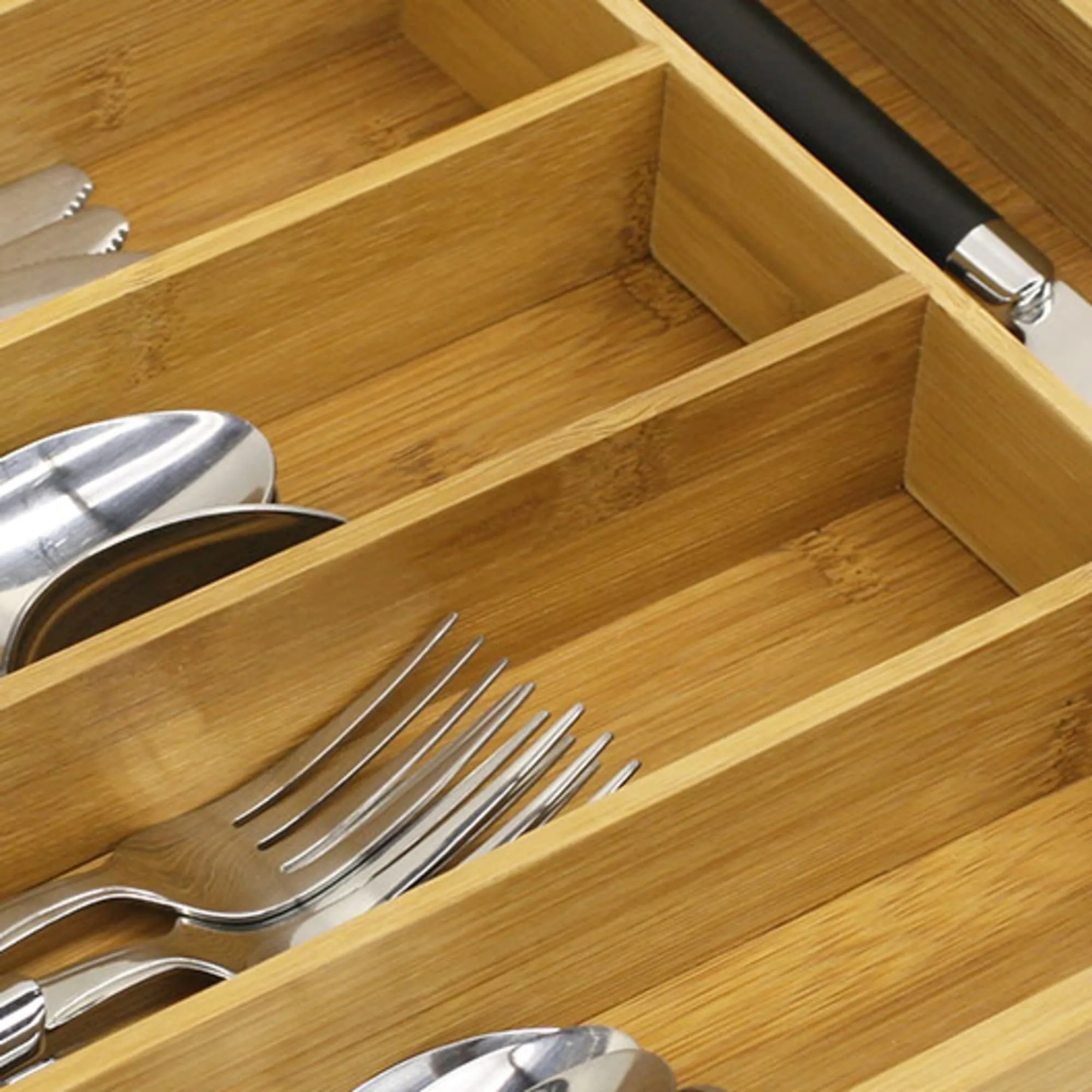 Bamboo Cutlery Tray