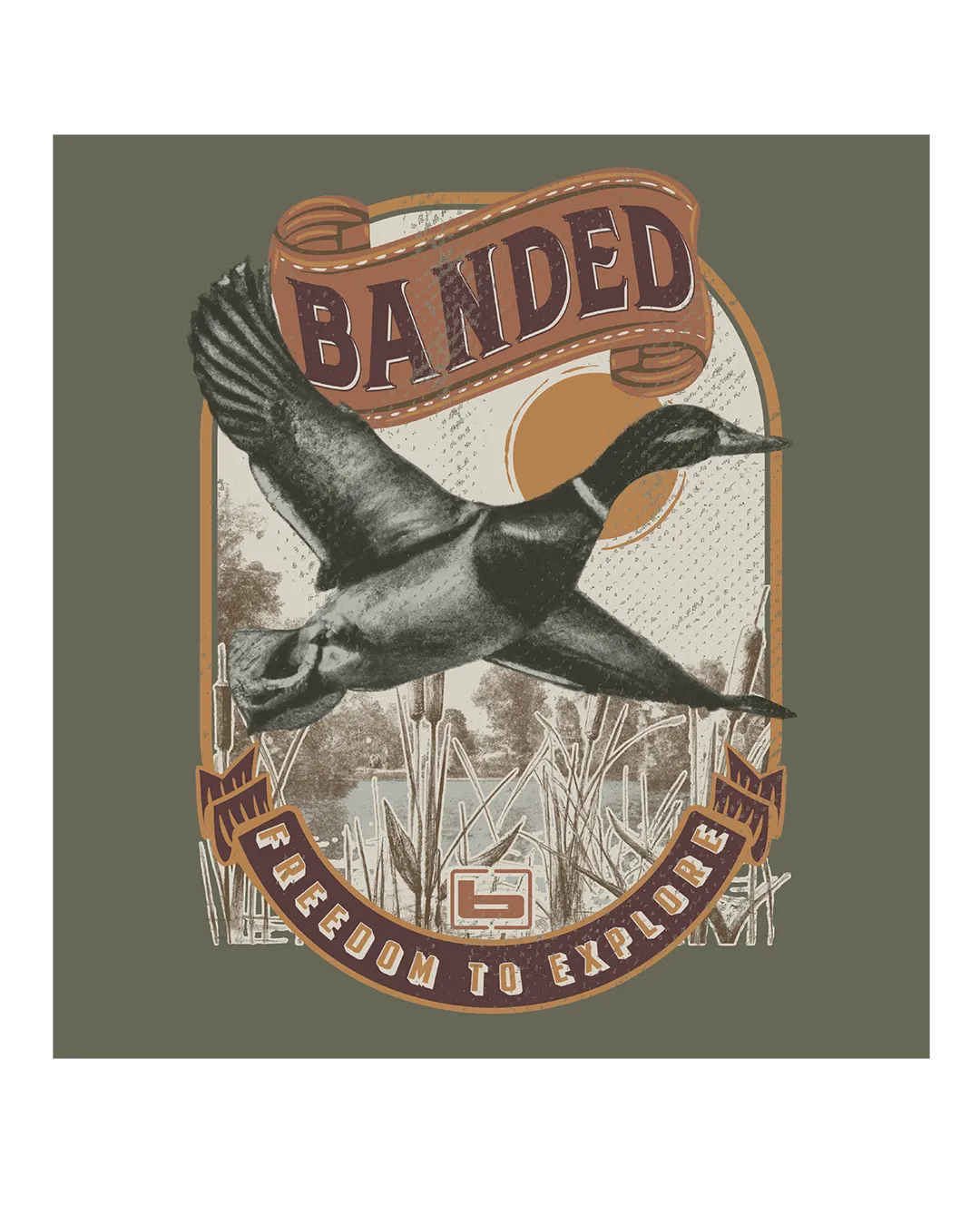 Banded Freedom To Explore Short Sleeve Tee