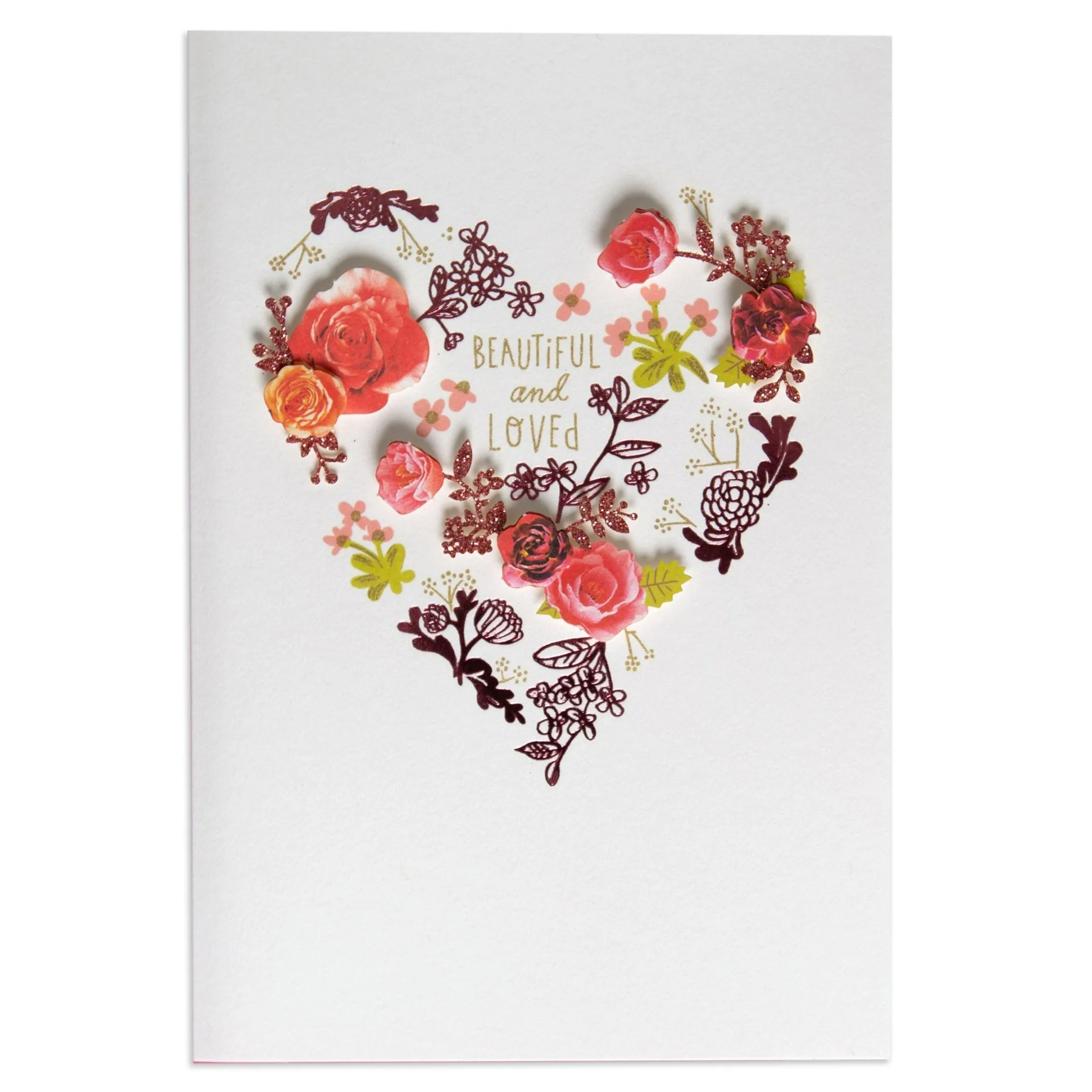 Beautiful And Loved Charming Birthday Card