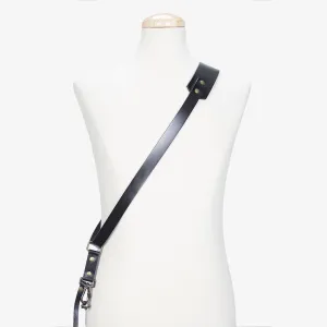 Berlin #601 - Black sling leather camera strap