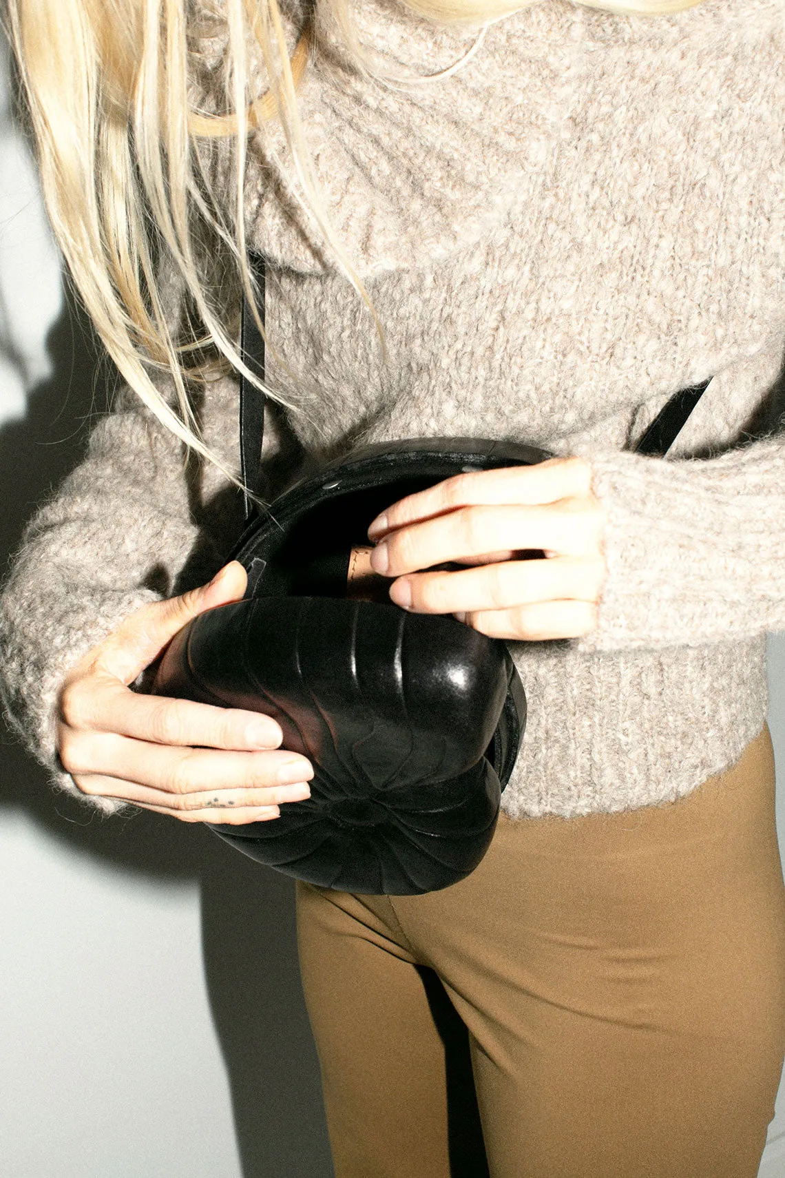 Black Nautilus Bag