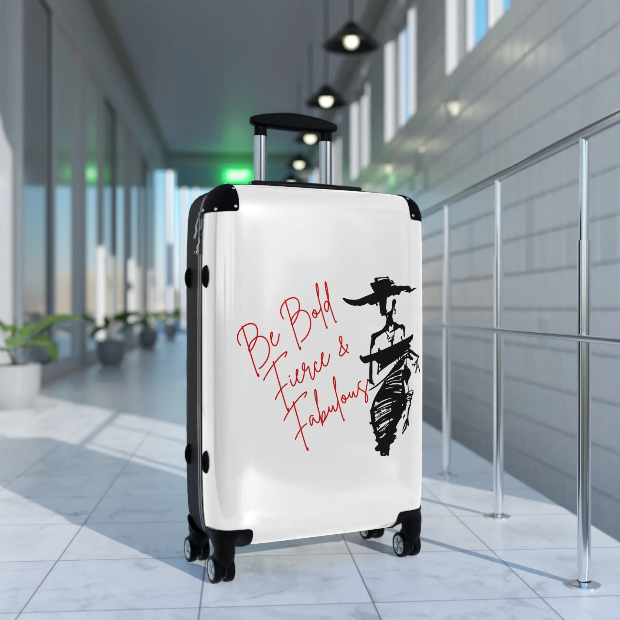 Bold Fierce & Fabulous Suitcase