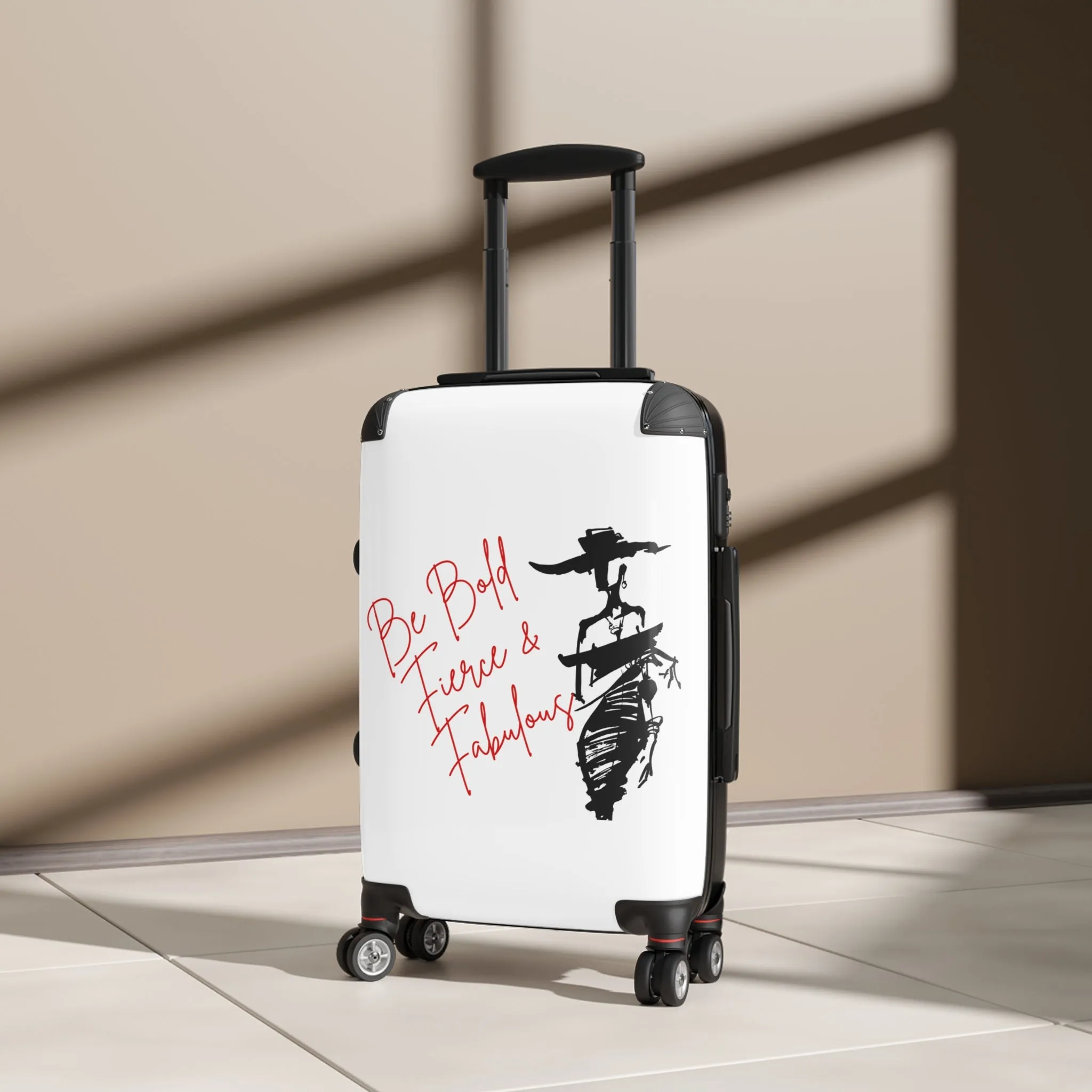 Bold Fierce & Fabulous Suitcase