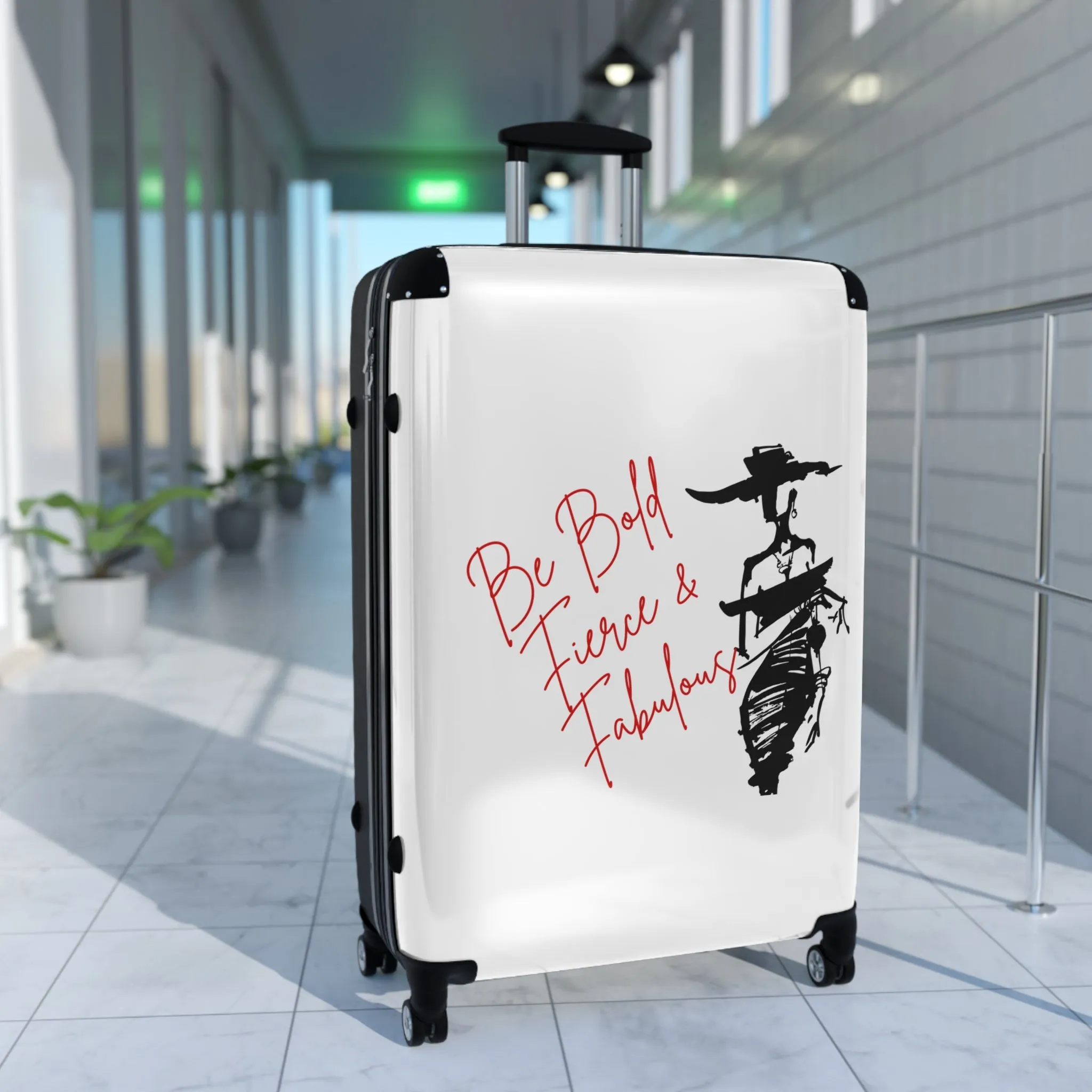 Bold Fierce & Fabulous Suitcase