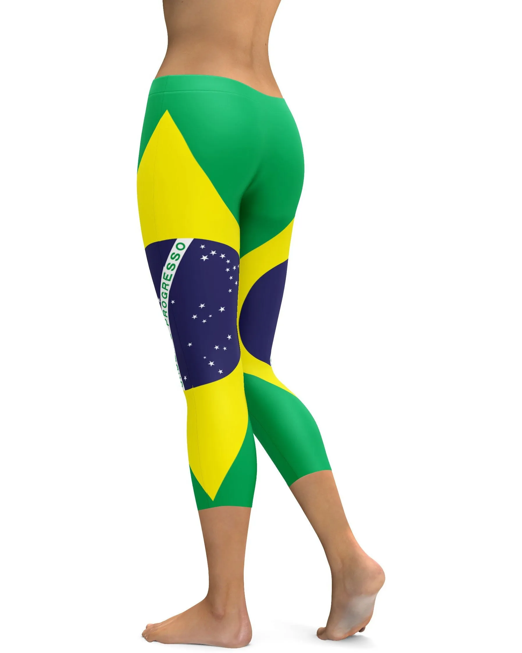 Brazilian Flag Capris