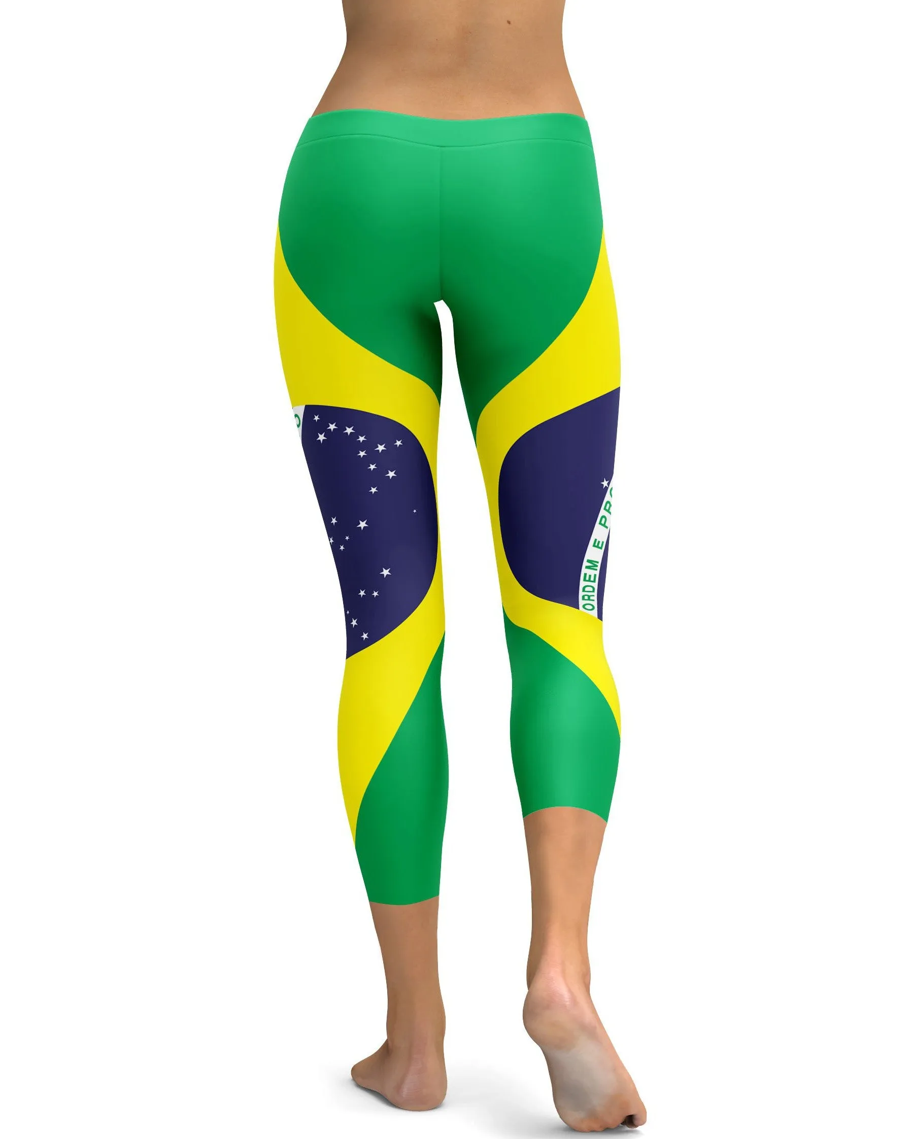 Brazilian Flag Capris