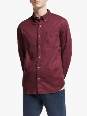 Button Down Collar Oxford Shirt