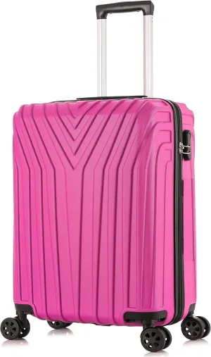 Cabin Spinner Suitcase - Pink - ABS-101