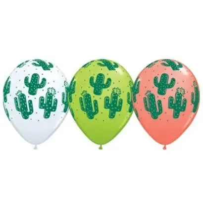 Cactus Balloon - 6 Pkt