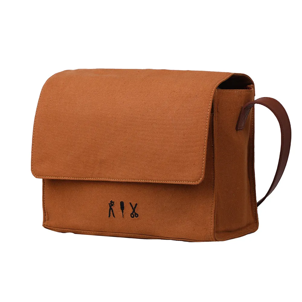 Camera Case Bag- Canvas & Leather