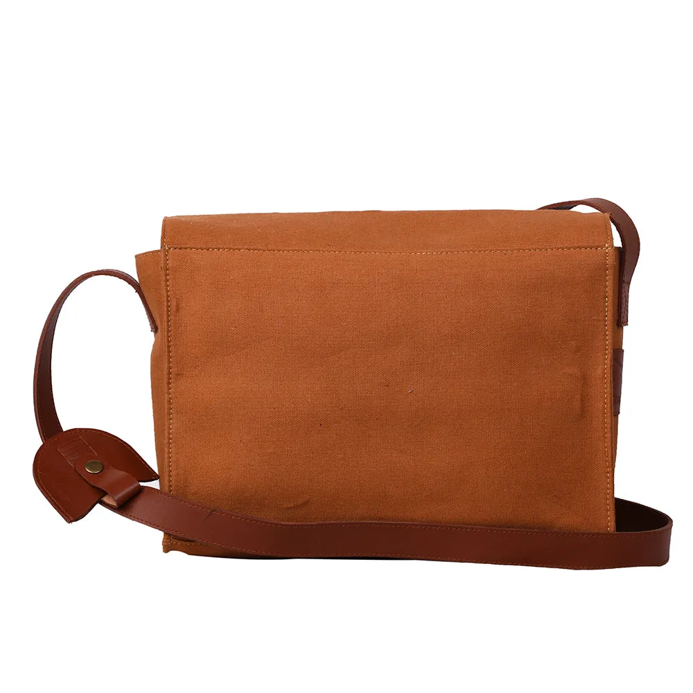 Camera Case Bag- Canvas & Leather