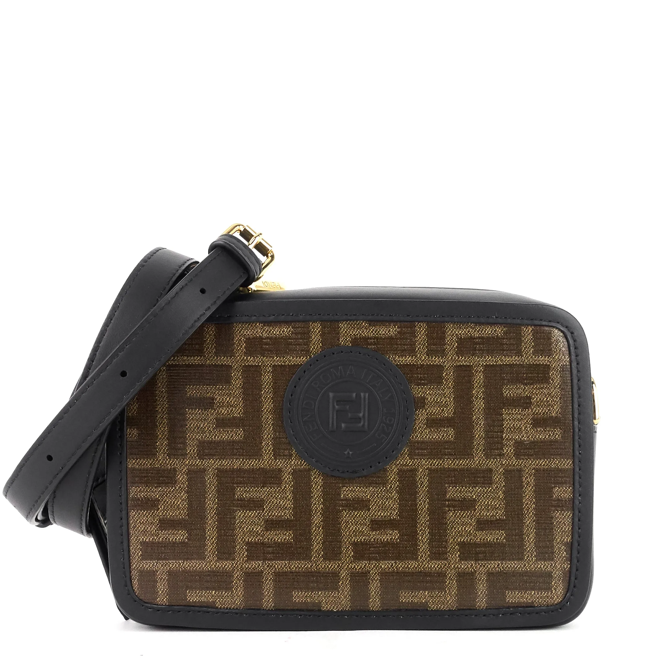 Camera Coated Monogram Canvas Bag