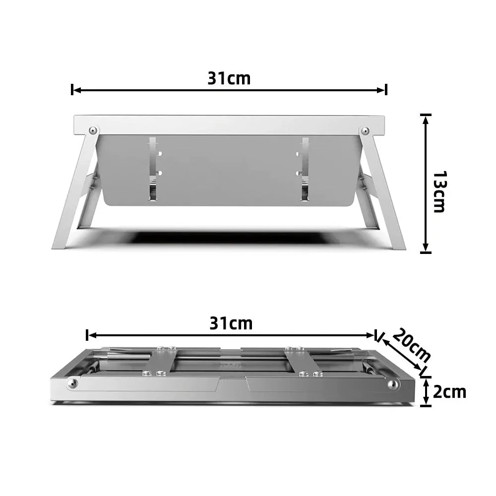 Camping Grill Stove Portable Outdoor Folding Stainless Steel BBQ Grill