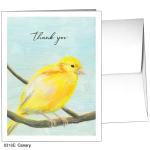 Canary, Greeting Card (8318E)