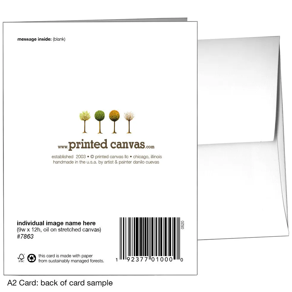 Canary, Greeting Card (8318E)