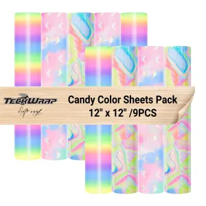 Candy Color Sheets Pack