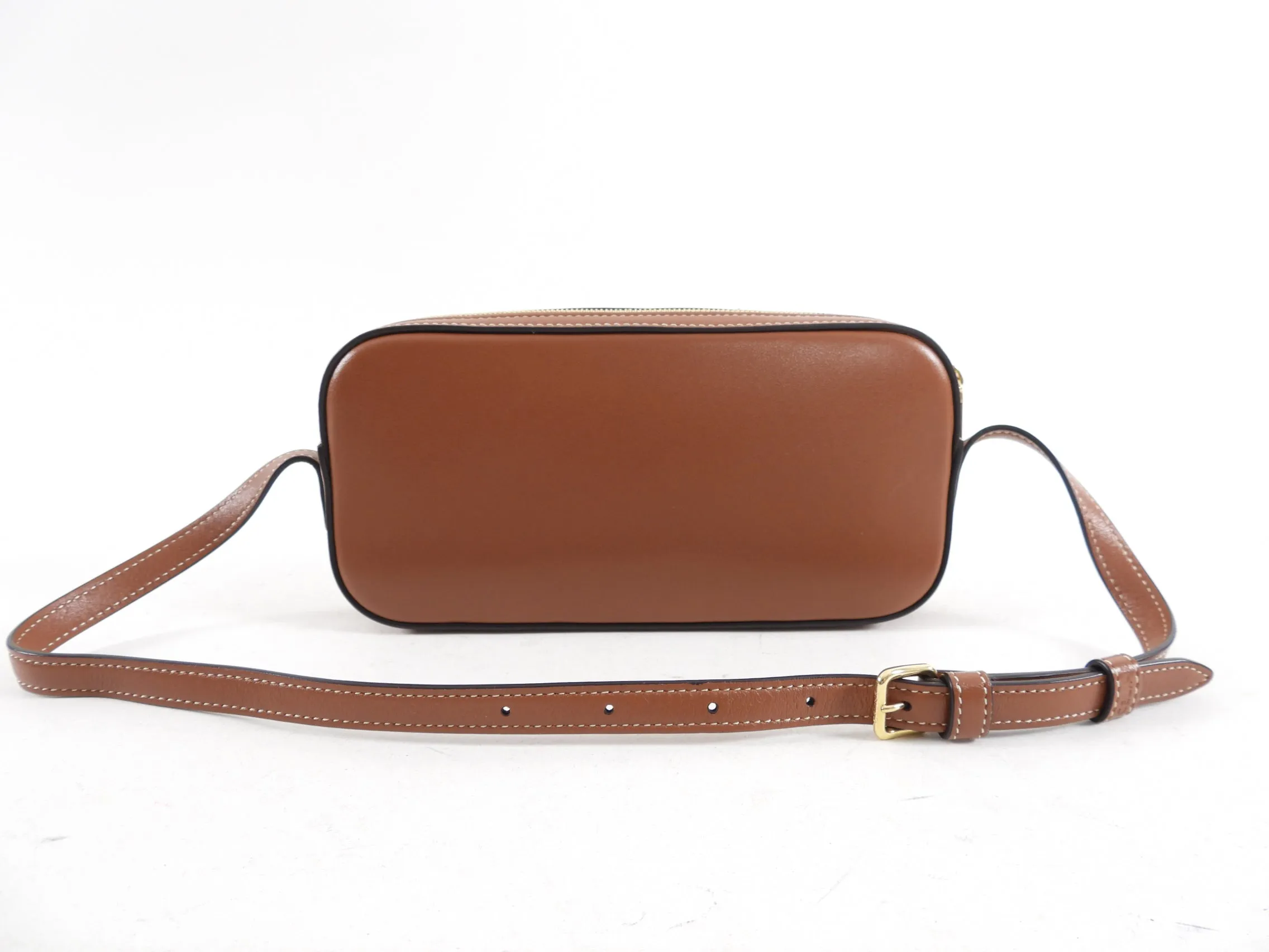 Celine Brown Mini Camera Triomphe Shoulder Bag