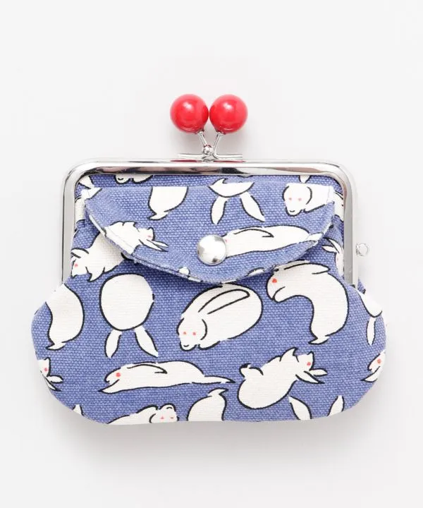 Charming Animal Twin GAMAGUCHI Purse