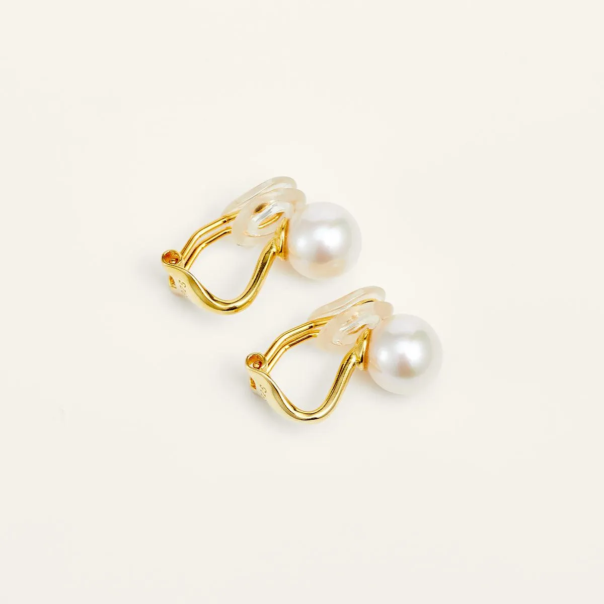 Charming Freshwater Pearl Clip-on Earrings