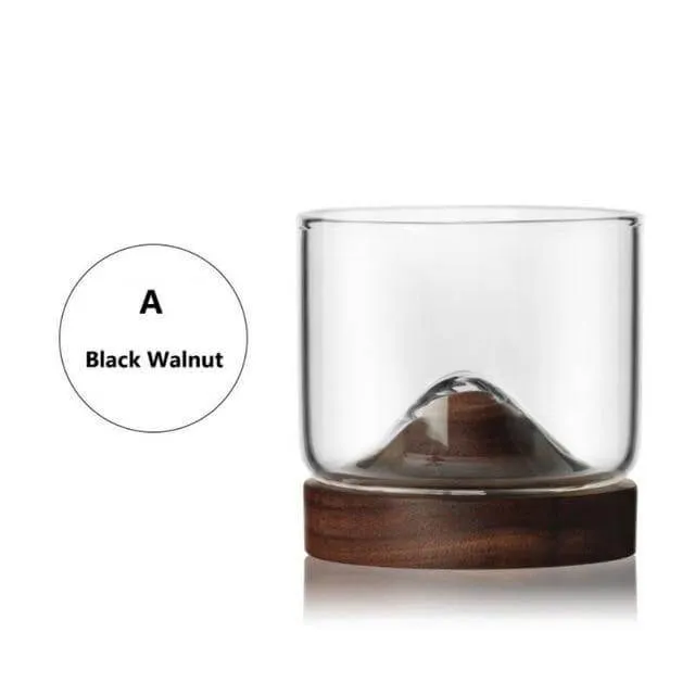 Charming Mountain Whiskey Glass Set