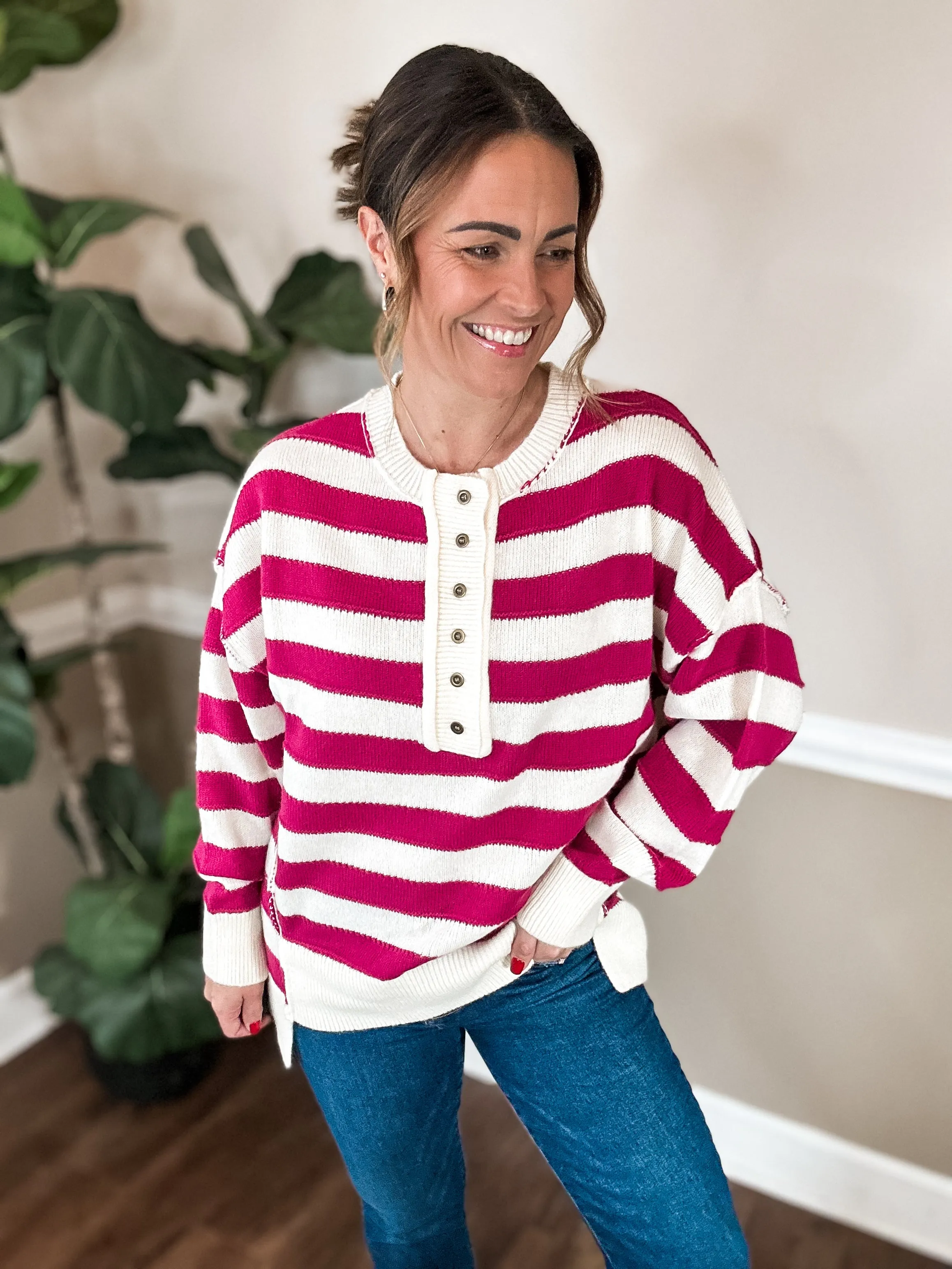 Charming Stripes Sweater