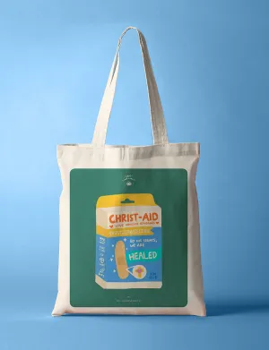 Christ-aid Love Bandages {Tote Bag}