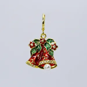 Christmas Bell Gold Charm