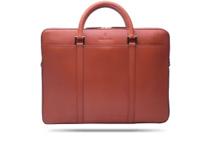 Cognac Briefcase