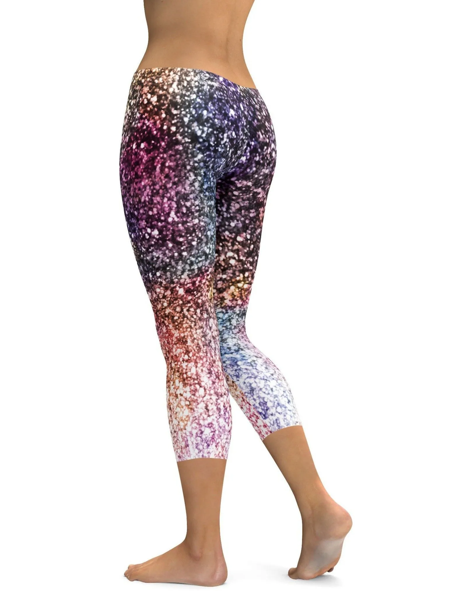 Colorful Sparkles Capris